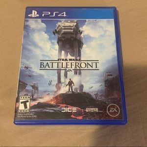 Star Wars Battlefront game for PS4